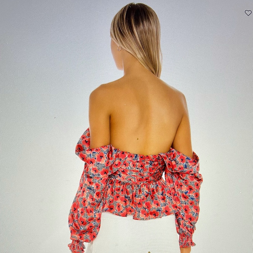 House of Harlow 1960 Burna Blouse NWT